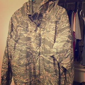 USAF parka raincoat